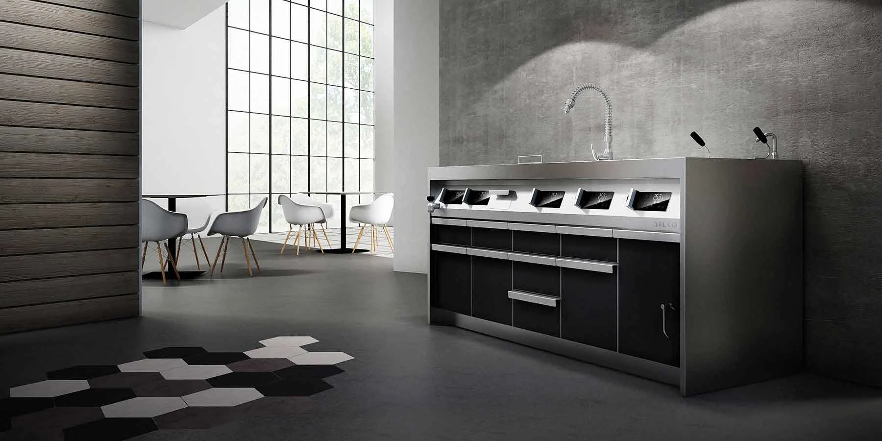 Silko: industrial kitchens embraces design - By HDG